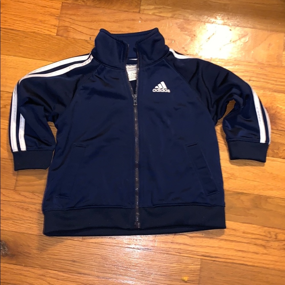 Adidas- 18 month blue jacket